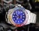 Top Replica Rolex Submariner Rainbow Bezel Blue Dial Watch (9)_th.jpg